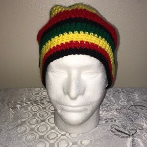 Men’s Rasta Crochet Hat